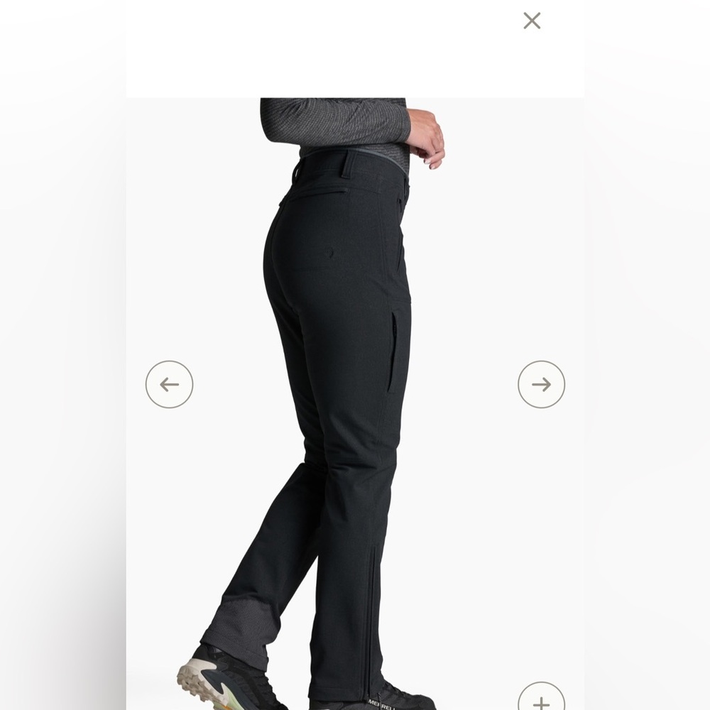 Kuhl Black‎ Slim klash stretch hiking Pants